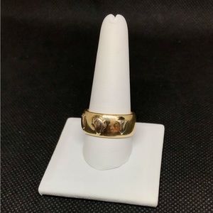Mens solid gold 14kt Masonic Ring. Size 12